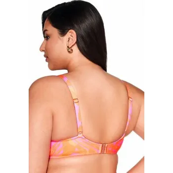 Dámské plavky Nevyztužený horní díl plavek Ava Lingerie SK-215 Tangerine Oranžová 75C