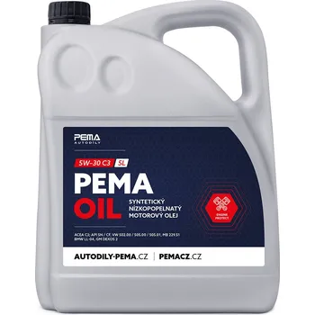 Motorový olej Motorový olej PEMA OIL C3 5W-30, 5L