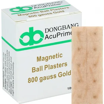 Náplast Pozlacené magnetické kuličkové náplasti DONGBANG AcuPrime 100ks