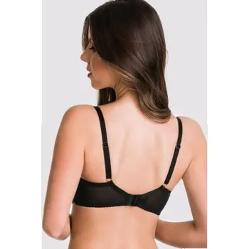 Podprsenka Polovyztužená podprsenka Mediolano 01103 Gypsy Černá 100D