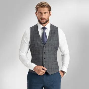 Pánská vesta Pánská vesta BANDI, model SLIM RESTORIO Basalto