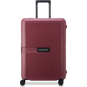 Cestovní kufr Securitech by Delsey Stone 66 cm 400881004 - červený 73 l