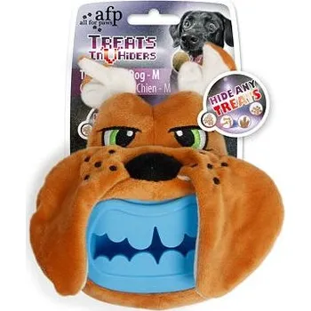 Hračka pro psa Plyšová hračka na pamlsky AFP Treat Hider Pes – M