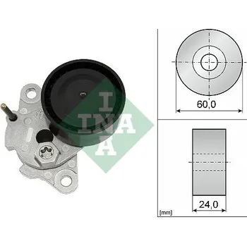 Napínák, žebrovaný klínový řemen Schaeffler INA 534 0546 10