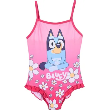Dívčí plavky Růžové dívčí jednodílné plavky Bluey Velikost: 116