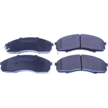 Brzdová destička Sada brzdových destiček, kotoučová brzda DENCKERMANN B111483