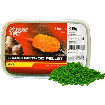 Navlhčené peletky Benzar Rapid Method Pellet 600g 1,5mm CES