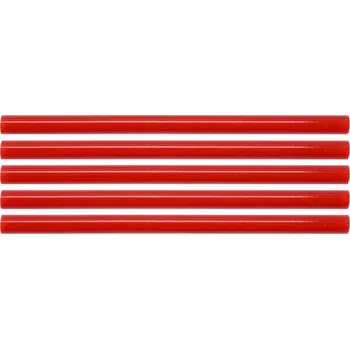 Tavné lepící tyčinky 11 x 200 mm, červené, 5 ks Yato YT-82434