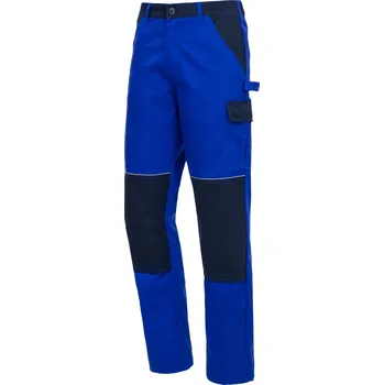 Pánské kalhoty NITRAS MOTION TEX LIGHT, pracovní kalhoty, dlouhé, královská modrá / tmavě modrá, OEKO-TEX Velikost: 58