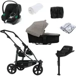 TFK Set Mono 3 Air Chamber Wheel Kompletní kočárek + Autosedačka + Příslušenství - Sand