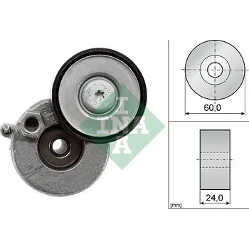 Napínák, žebrovaný klínový řemen Schaeffler INA 534 0728 10