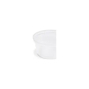 Jednorázové nádobí Dresinková miska (PP) s víčkem průhledná 30ml 74903