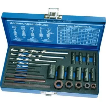 Sada nářadí Technolit PAS - sada na vytahování zalomených šroubů