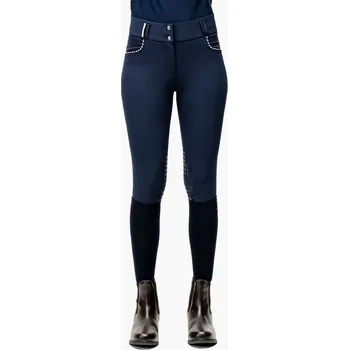 Jezdecké kalhoty HORSEWARE Rajtky jezdecké Newmarket Horseware, s gripem na kolenou, dámské, navy 38