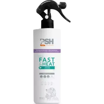 Kosmetika pro psa PSH - FAST & HEAT urychlovač sušení 100 ml