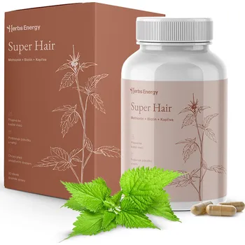 Herbs Energy Herbs Energy Super Hair (Methionin + Biotin) 270 kapslí