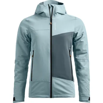 Dámská větrovka Ortovox Seceda Softshell Jacket Women's Velikost: S / Barva: glacier grey