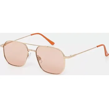 Sluneční brýle Sluneční brýle Vans pánské, zlatá barva, VN000ND652K1 10Y, vel. ONE SIZE