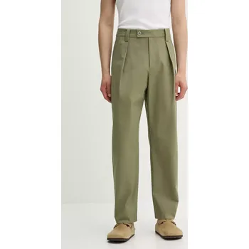 Pánské kalhoty Bavlněné kalhoty A.P.C. pantalon renato COHFU.H08428 zelená 97X, vel. 54