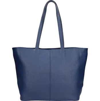 Kabelka Dámská kožená kabelka Italia Zitta - modrá