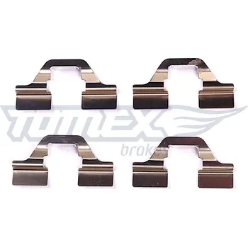 Přislušenství brzdového systému Sada příslušenství, obložení kotoučové brzdy TOMEX C TX 44-10