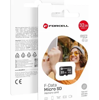 Forcell F-Data microSD 32 GB UHS-I U3…