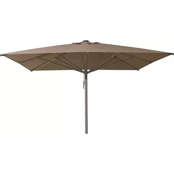 Slunečník Zahradní slunečník LIVA taupe 400x400cm