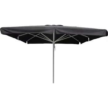 Slunečník Zahradní slunečník KARIN černá/platinová 500x500cm