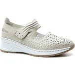 RIEKER N4382-60 beige, dámská obuv vel.39