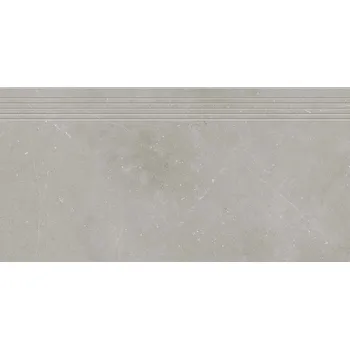 Dlažba Rako Fly DCP84883, schodovka, šedá, matná, hladká, 40 x 80 x 1 cm