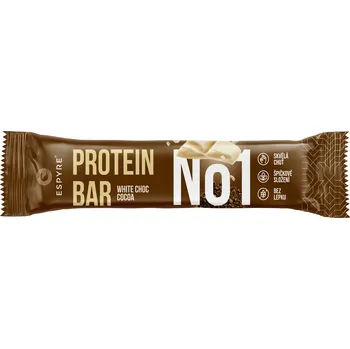 Espyre No1 Protein Bar 60 g Bílá čokoláda a kakao - Min. trvanlivost do 12.1.2026