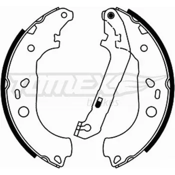 Brzdová čelist Sada brzdových čelistí TOMEX C TX 21-95