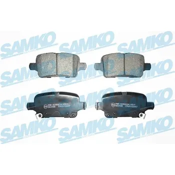 Brzdová destička Sada brzdových destiček, kotoučová brzda SAMKO 5SP2047