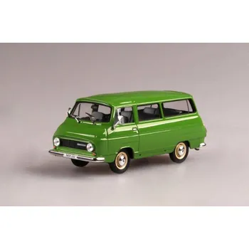 autíčko Škoda 1203 (1974) - Zelená Škoda 1203 - kovový model mikrobusu