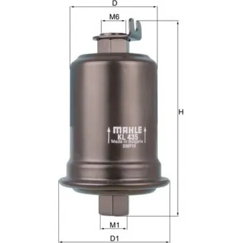 Filtr do auta Palivový filtr MAHLE KL 435