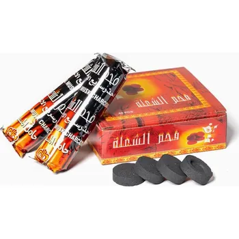 Vonná tyčinka Uhlíky Hamil Al Musk na kadidlo a vodní dýmky, 10ks