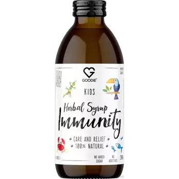 Sirup Goodie Dětský bylinný sirup - Imunita - Herbal syrup Immunity for kids 200 ml