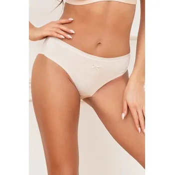 Kalhotky Kalhotky Italian Fashion Szyk midi Světle béžová L