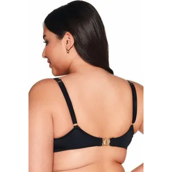 Dámské plavky Vyztužený horní díl plavek Ava Lingerie SK-313 Černá 90F