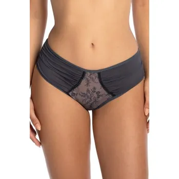 Kalhotky Brazilky Gaia 1035B Jasmine Tmavě šedá S