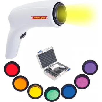 Lampa pro světelnou terapii Biolampa MediLight + barevná terapie (výhodný set)