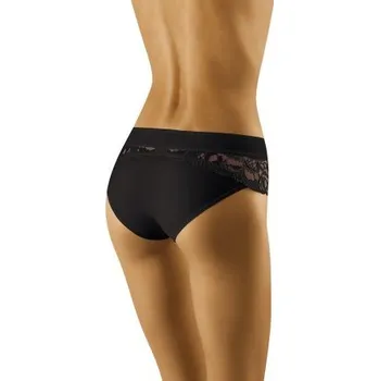 Dámská móda Francouzské kalhotky Wolbar Alba Černá XL