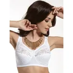 Nevyztužená podprsenka Viki 579 - bez kostice Bílá 85D