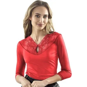 Dámská halenka Halenka Eldar Danita - 3/4 rukáv Červená M