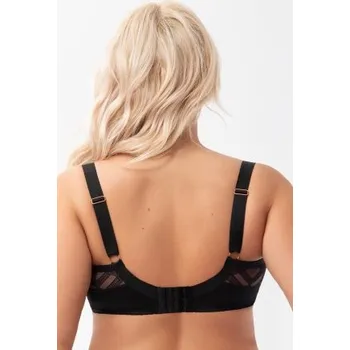 Podprsenka Nevyztužená podprsenka Gorsenia K897 Estelle Černá 85I