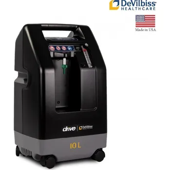 Kyslíkový koncentrátor Profesionální kyslíkový koncentrátor s výkonem 10 l/min a tichým chodem - DeVilbiss Compact 1025KS