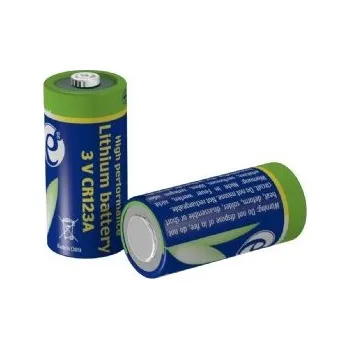 Článková baterie Gembird lithiová baterie 3V CR123, blistr EG-BA-CR123-01