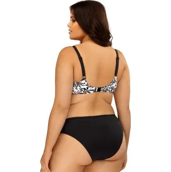 Dámské plavky Dvoudílné plavky Lorin L2528/3 Černo-bílá 75F/M