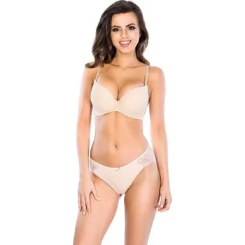 Podprsenka Push-up podprsenka Mediolano GELO 026 gelový push-up Béžová 65C