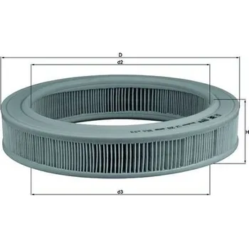 Vzduchový filtr Vzduchový filtr MAHLE LX 203